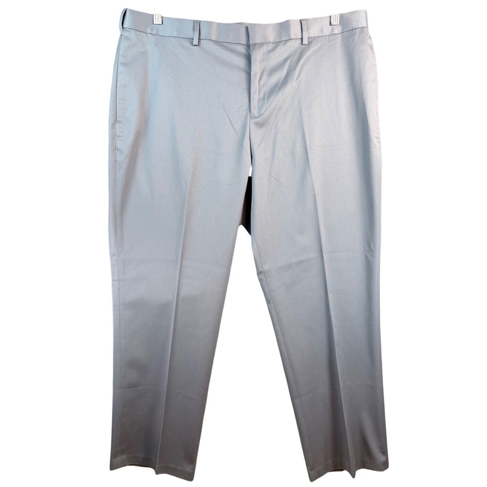 Perry Ellis Portfolio Mens Gray Premium Flex Twill Dress Pants 40x29 NWT